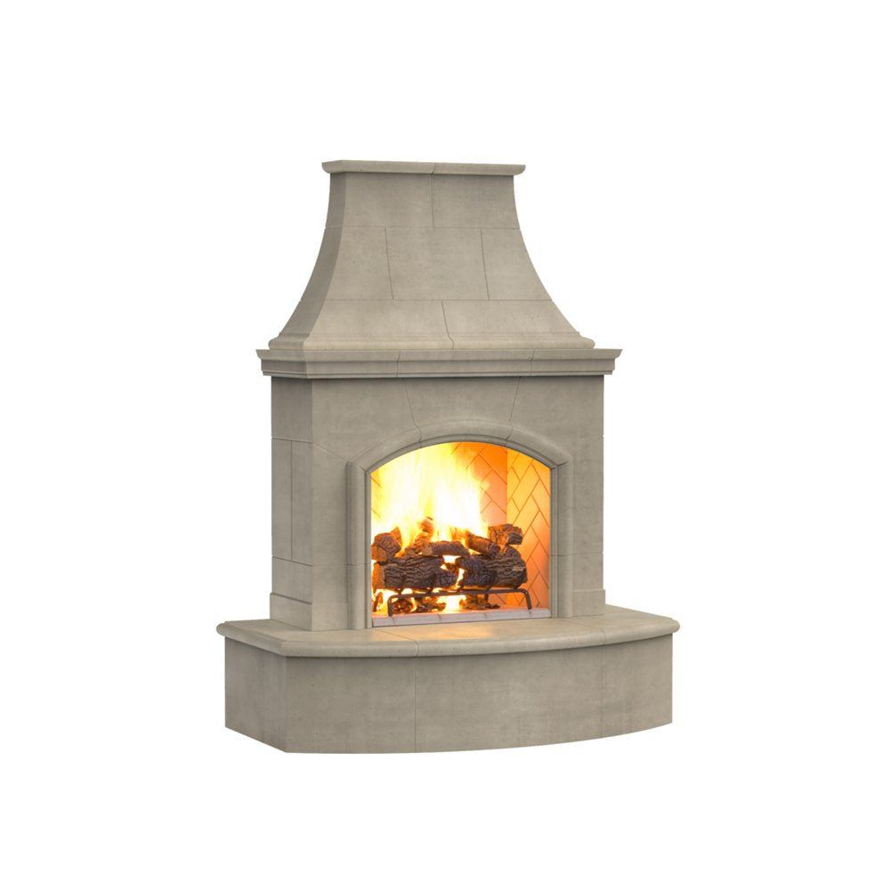 American Fyre Designs Vented Phoenix with Radiused Bullnose Café Blanco