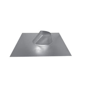 Duravent 10 Inch Diameter B-Vent Adjustable Roof Flashing 0/12 - 6/12 Pitch