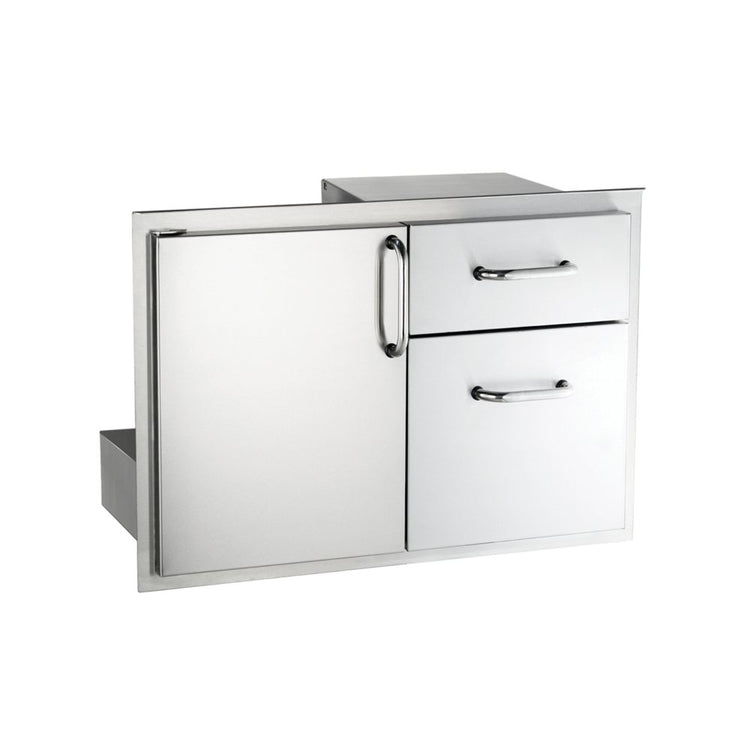 American Outdoor Grill Single Door With Double Drawer