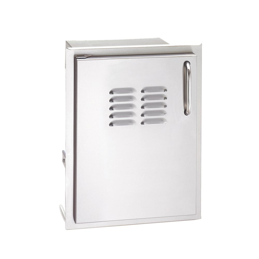 American Outdoor Grill Premium Single Louvered Access Door With Tank Tray 20-14-SSDLV