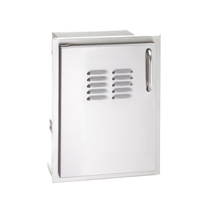American Outdoor Grill Premium Single Louvered Access Door With Tank Tray 20-14-SSDRV