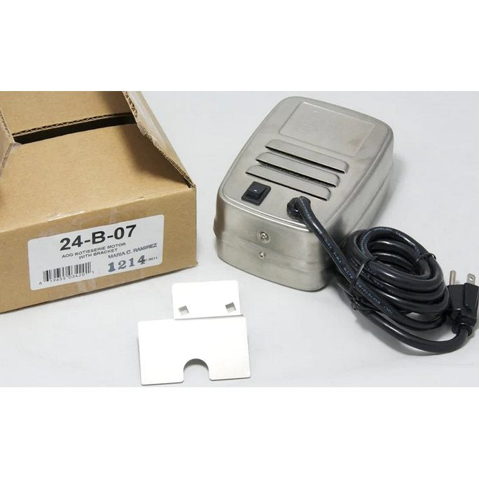 American Outdoor Grill Rotisserie Motor only, Square Tip