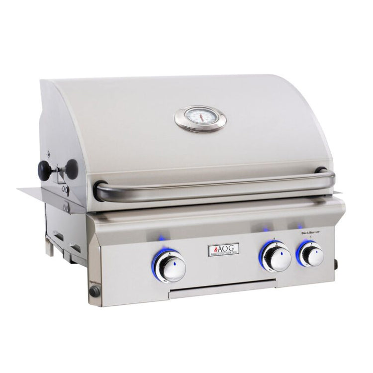 American Outdoor Grill 24 inch L Series Built-In Natural Gas Grill with Back Burner