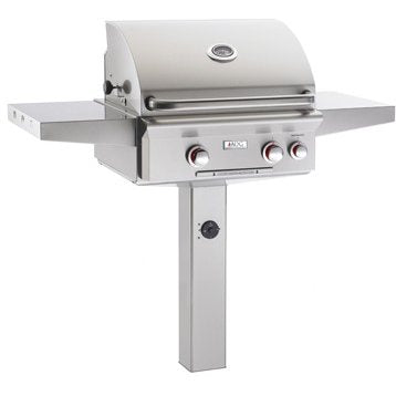 Clearance 24 inch T Series In-Ground Post Natural Gas Grill