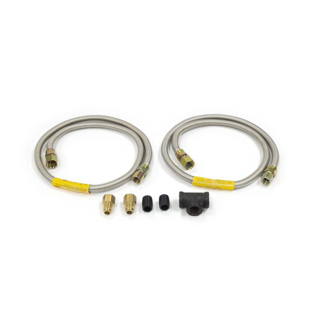 Fire Magic Grill & Side Burner Built-In Connector Package Natural Gas