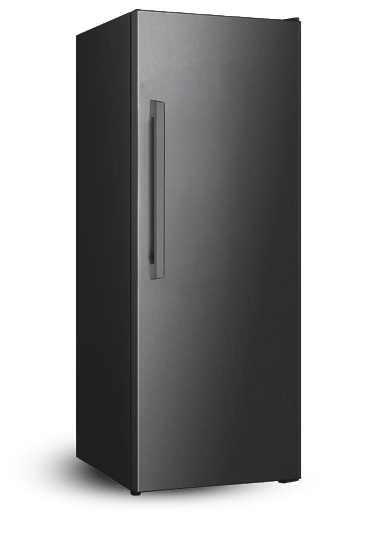Induction Hardware 30" Built-In Freezer Column, Black Stainless Steel