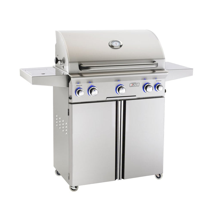 American Outdoor Grill 30 inch L Series Portable Propane Grill with Back Burner