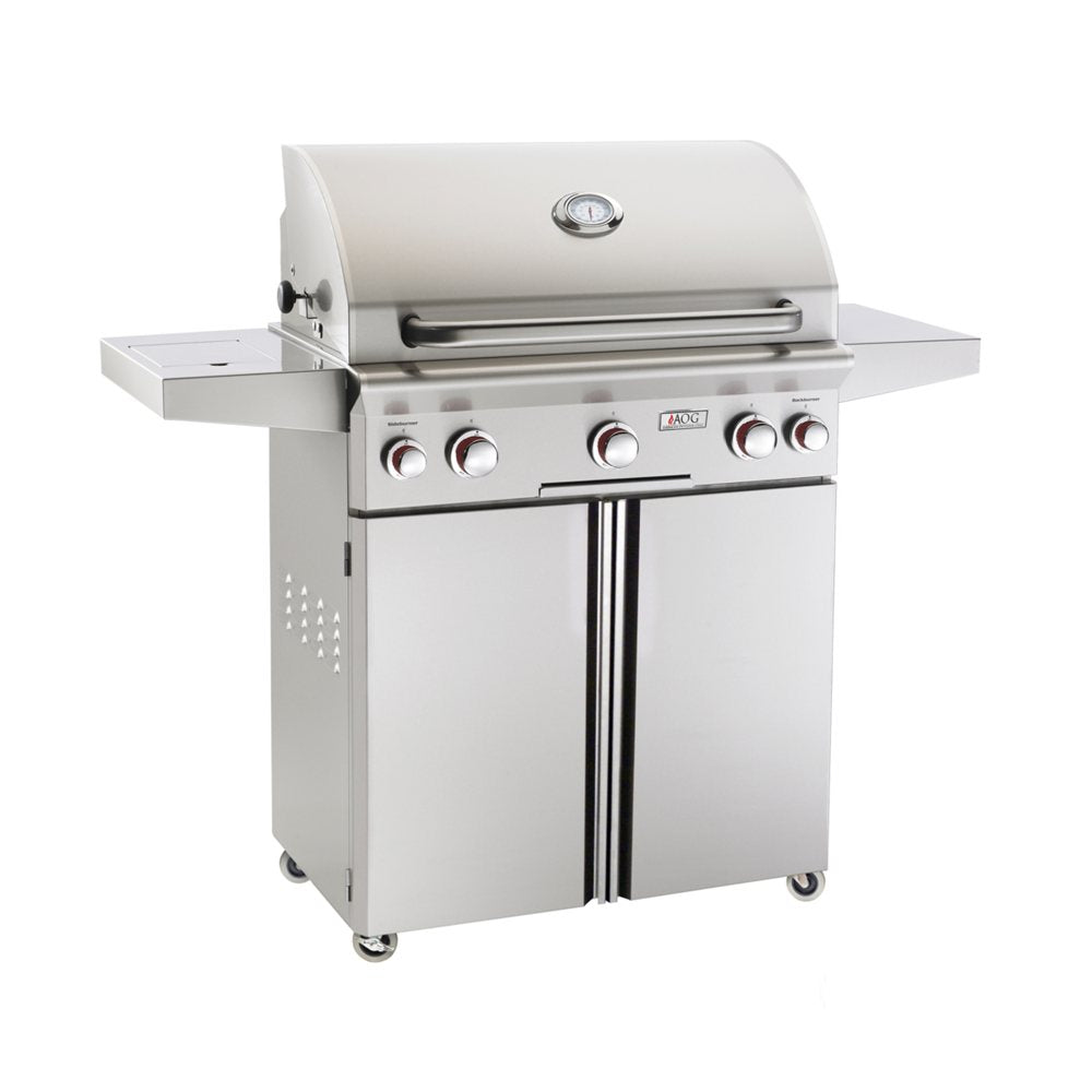 American Outdoor Grill 30 inch T Series Portable Propane Grill with Back Burner