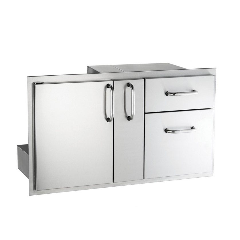 Fire Magic Select Door and Double Drawer Combo with Platter Storage