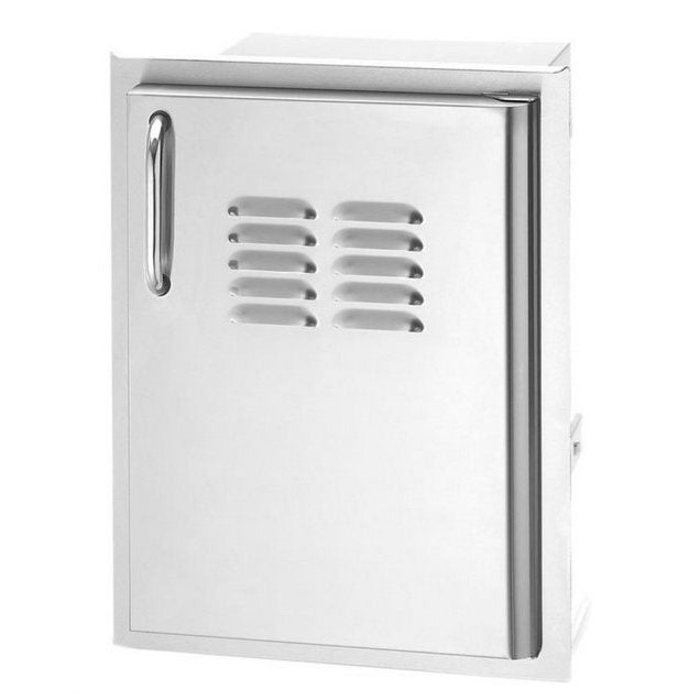 Fire Magic Select Single Right Hinge Access Door with Tank Tray & Louvers