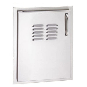Fire Magic Left Hinge Select Single Access Door With Louvers