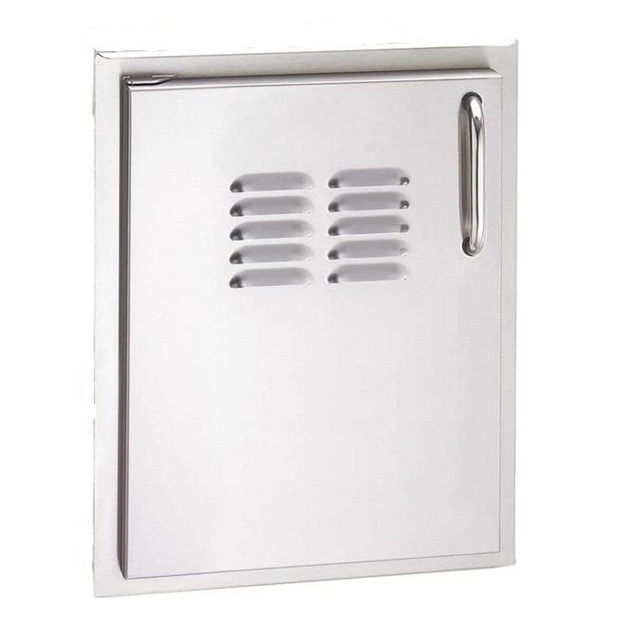 Fire Magic Left Hinge Select Single Access Door With Louvers