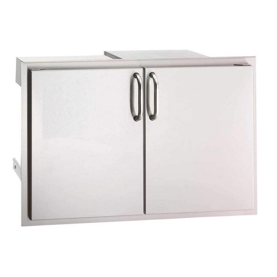 Fire Magic Double Access Doors with Dual Drawers and Tank/Trash Tray Select
