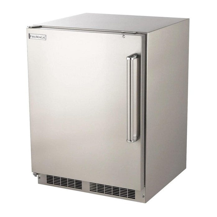 Fire Magic Outdoor Rated Refrigerator with Left Hinge Door