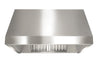 PSVH36 Capital 36" Wall Mount Hood - 1200CFM - Stainless Steel