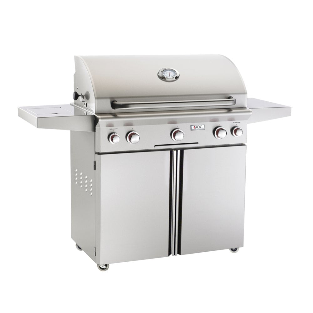 American Outdoor Grill 36 inch T Series Portable Propane Grill with Back Burner