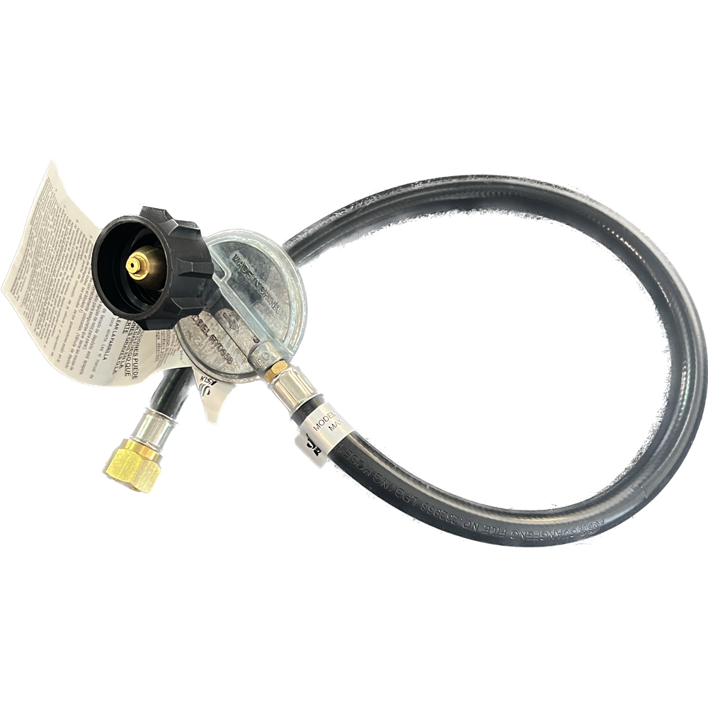 Fire Magic Propane Regulator & Hose (Acme Thread) Connectors