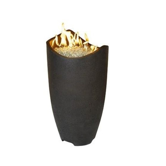 American Fyre Designs Wave Natural Gas Fire Urn without Access Door 530-BA-10-M2NC