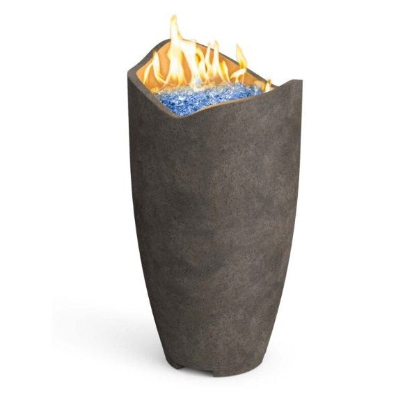 American Fyre Designs Wave Natural Gas Fire Urn with Access Door 530-DB-11-M2NC