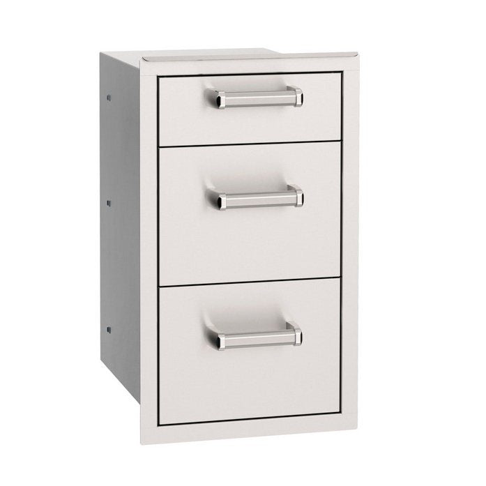 Fire Magic Premium Flush Triple Drawer with Utensil Bin