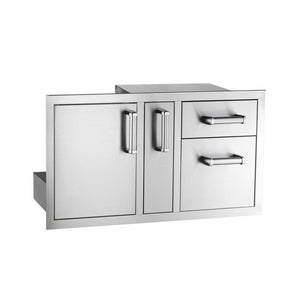 Fire Magic Premium Flush Door/Drawer Combo with Platter Storage