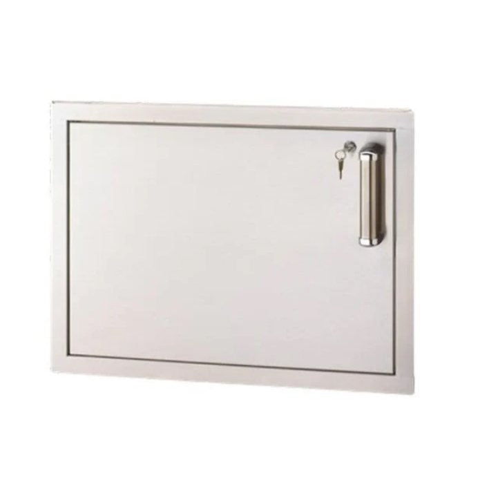 Fire Magic Premium Flush Single Access Left Hinge Door with Lock 53914KSC-L