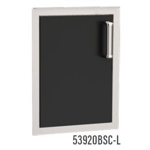 Fire Magic Echelon Black Vertical Single Access Left Hinge Door