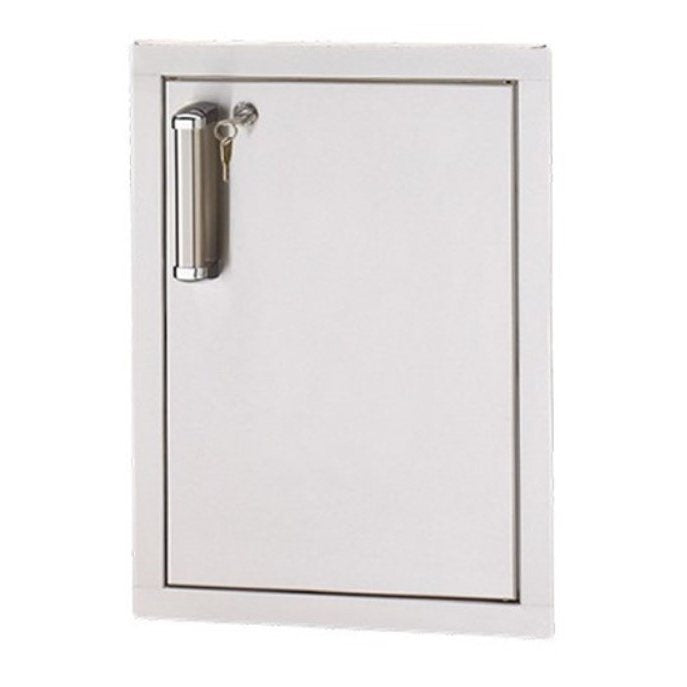 Fire Magic Premium Flush Single Access Right Hinge Door with Lock 53924KSC-R
