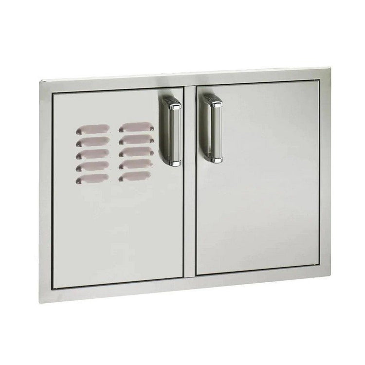 Fire Magic Flush Mount 20 x 30 Double Access Doors with Louvers