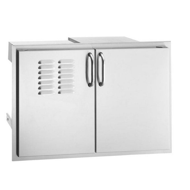 Fire Magic Premium Double Doors w/ Tank Tray, Louvers & Dual Drawers