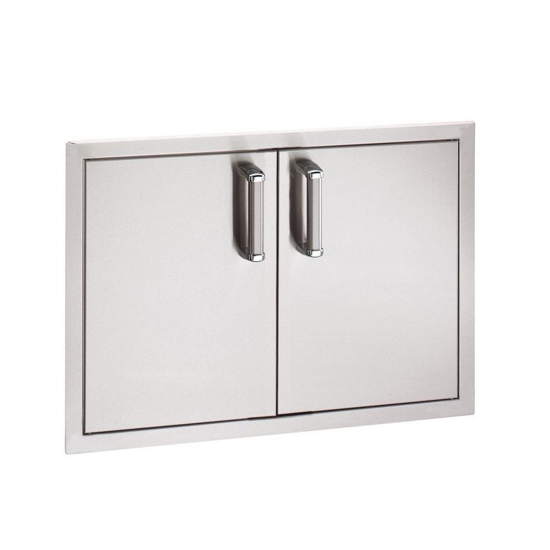 Fire Magic Premium Flush Mounted Double Access Reduced Height Door
