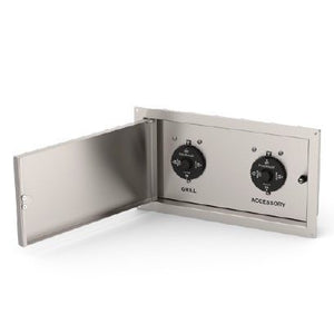 Fire Magic 1-Hour Stainless Steel Double Timer Box