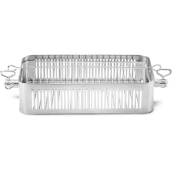 Napoleon Adjustable Stainless Steel Rotisserie Basket - 57013