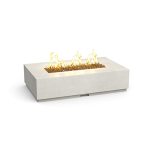 American Fyre Designs Propane Legend Firetable in White Aspen