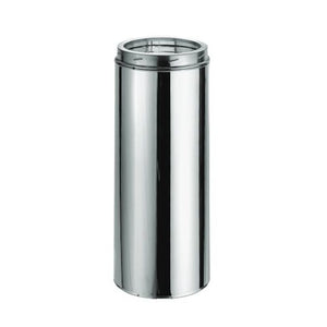 Duravent 6 inch Duratech Chimney Pipe 6 inch Length, Stainless Steel