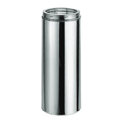 Duravent 6 inch Duratech Chimney Pipe 48 inch Length, Stainless Steel with additional protective carton filler