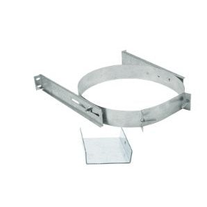 Duravent 5 inch DuraTech Adjustable Wall Strap, Stainless Steel
