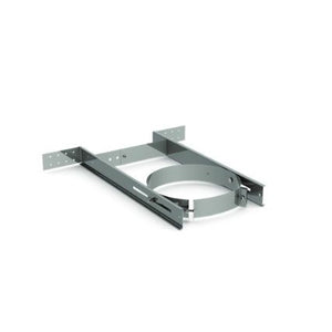Duravent 5 inch DuraTech Adjustable Extended Wall Strap, Stainless Steel