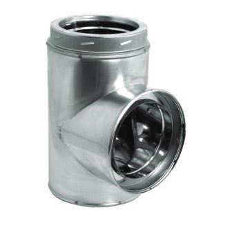 Duravent 7 inch DuraTech Tee with Cap Caps
