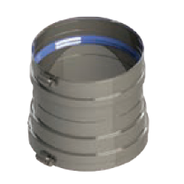 Duravent 8 inch PolyPro 8" Fulton EDR 2000 to 8" PolyPro Appliance Adapter