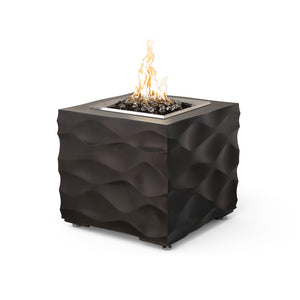 American Fyre Designs Natural Gas Voro Cube in Black Lava