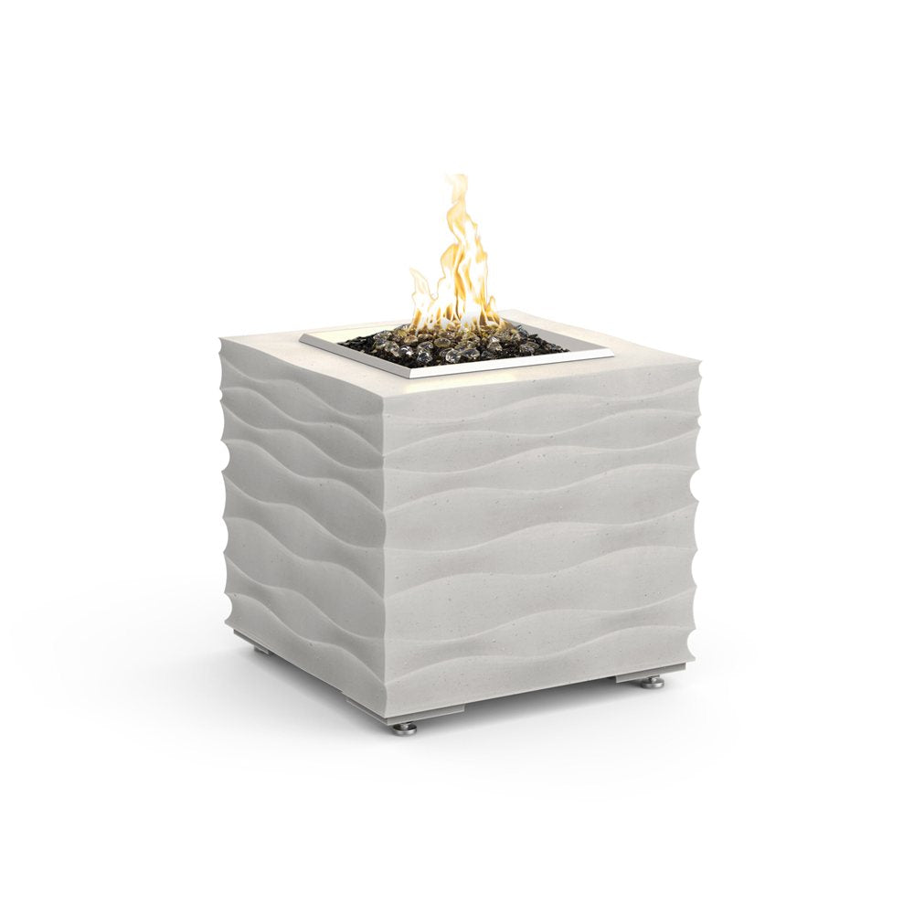 American Fyre Designs Propane Voro Cube in Cafe Blanco