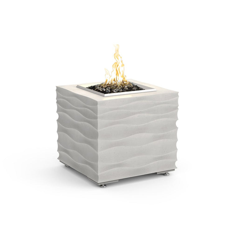 American Fyre Designs Propane Voro Cube in Cafe Blanco