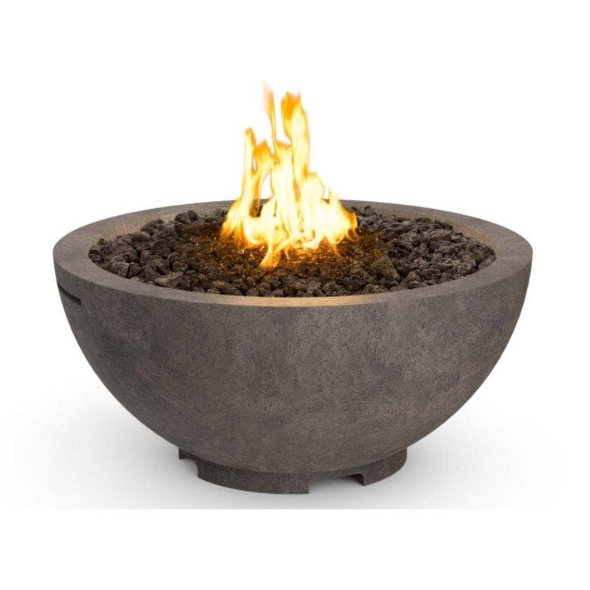 American Fyre Designs Natural Gas 36 Fire Bowl in Dark Basalt