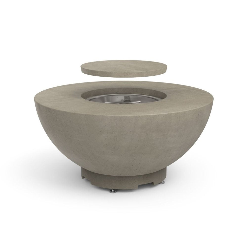 American Fyre Designs Propane 48" Chat Fire Bowl in Smoke