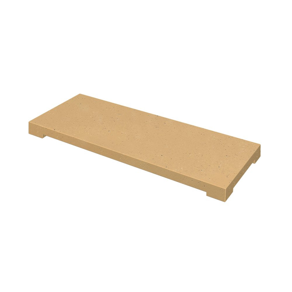 American Fyre Designs Rectangular GFRC Cover for Fire Tables in Black Lava