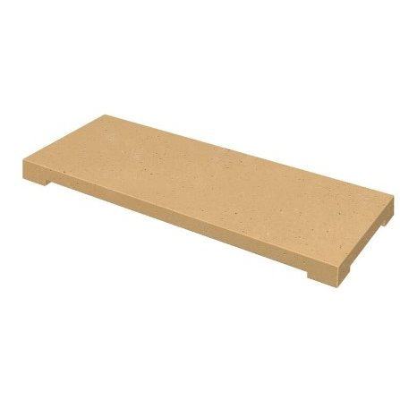 American Fyre Designs Rectangular GFRC Cover for Iron Saddle and Legend Table in Light Basalt