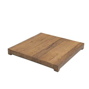 American Fyre Designs Square GFRC Cover for Fire Tables in French Barrel Oak 8123-FO