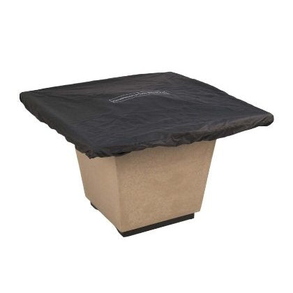 American Fyre Designs Square Fire Table Vinyl Protective Cover Black 8132A
