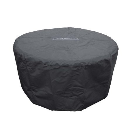 American Fyre Designs Round Fire Table Vinyl Protective Cover Black 8135A